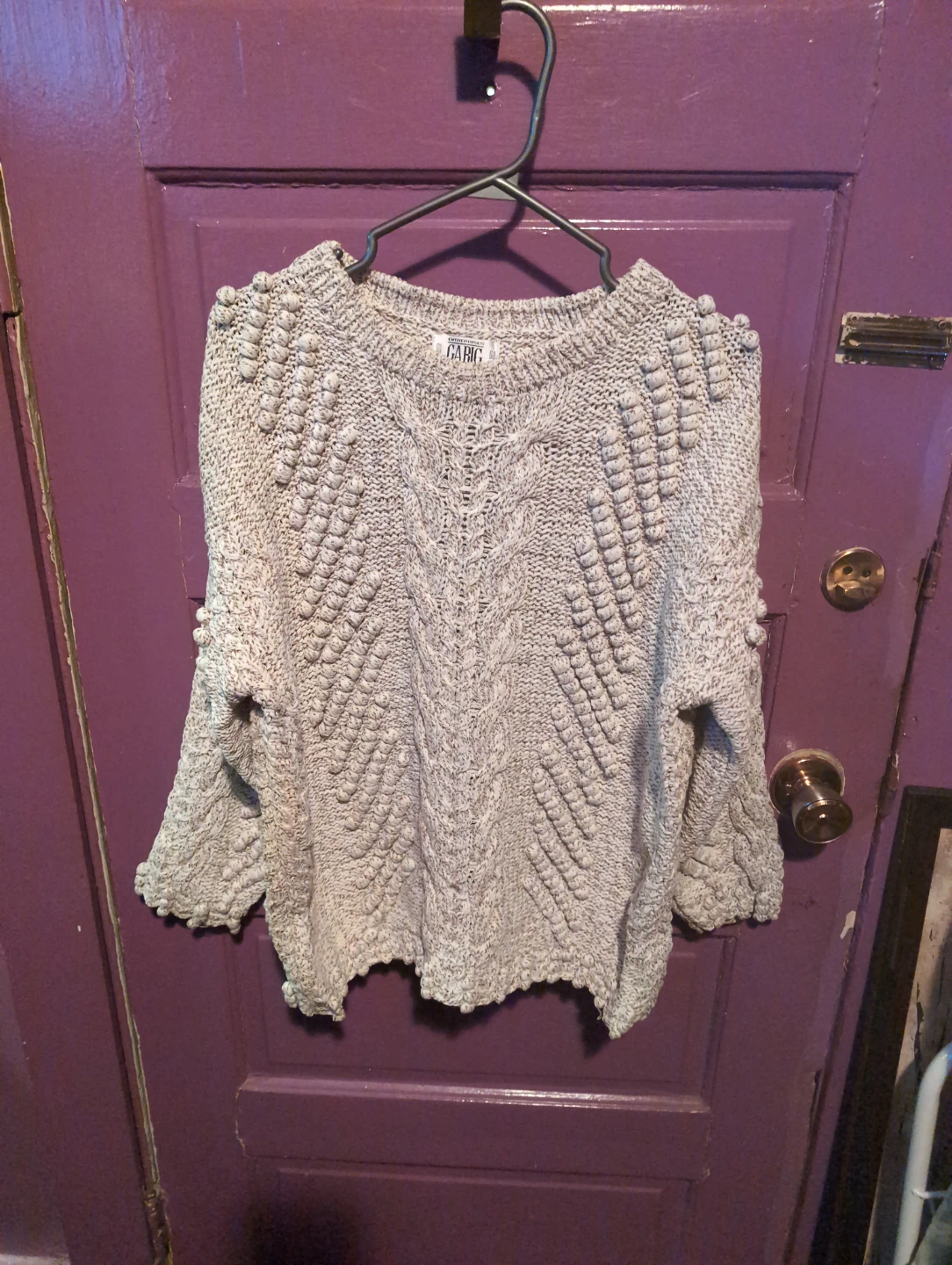 Gabic Enterprises Textured Knit Sweater
