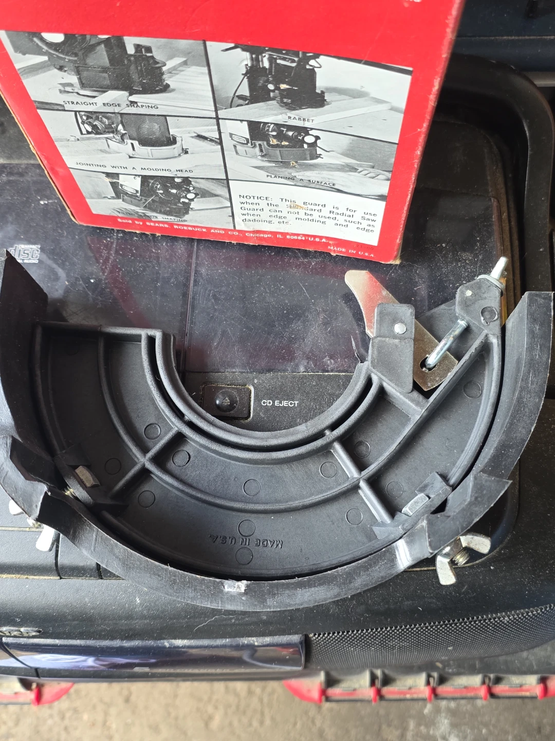 Craftsman 7" Molding and Dado Guard - photo 4