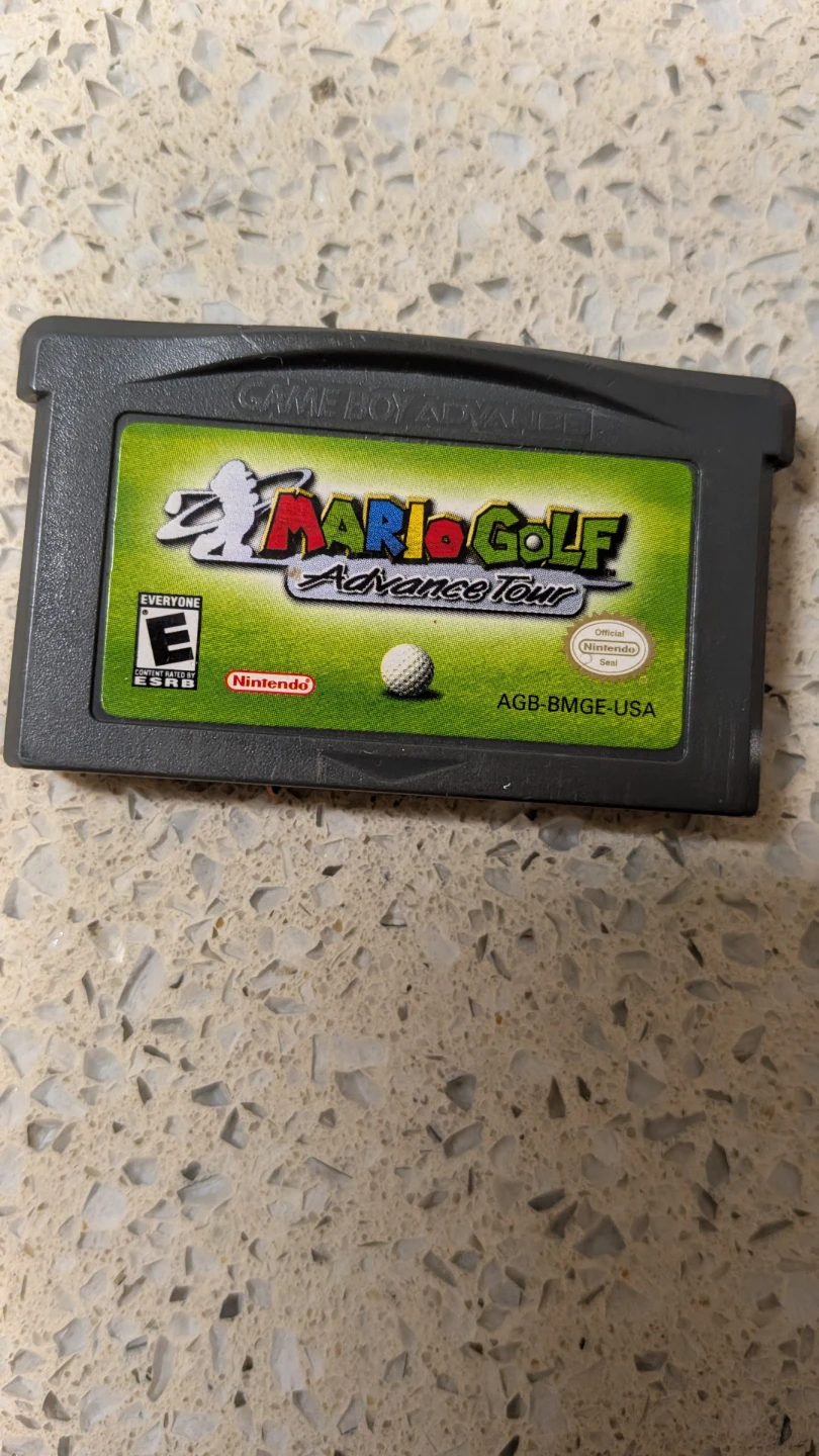 Mario Golf Advance Tour for Game Boy Advance