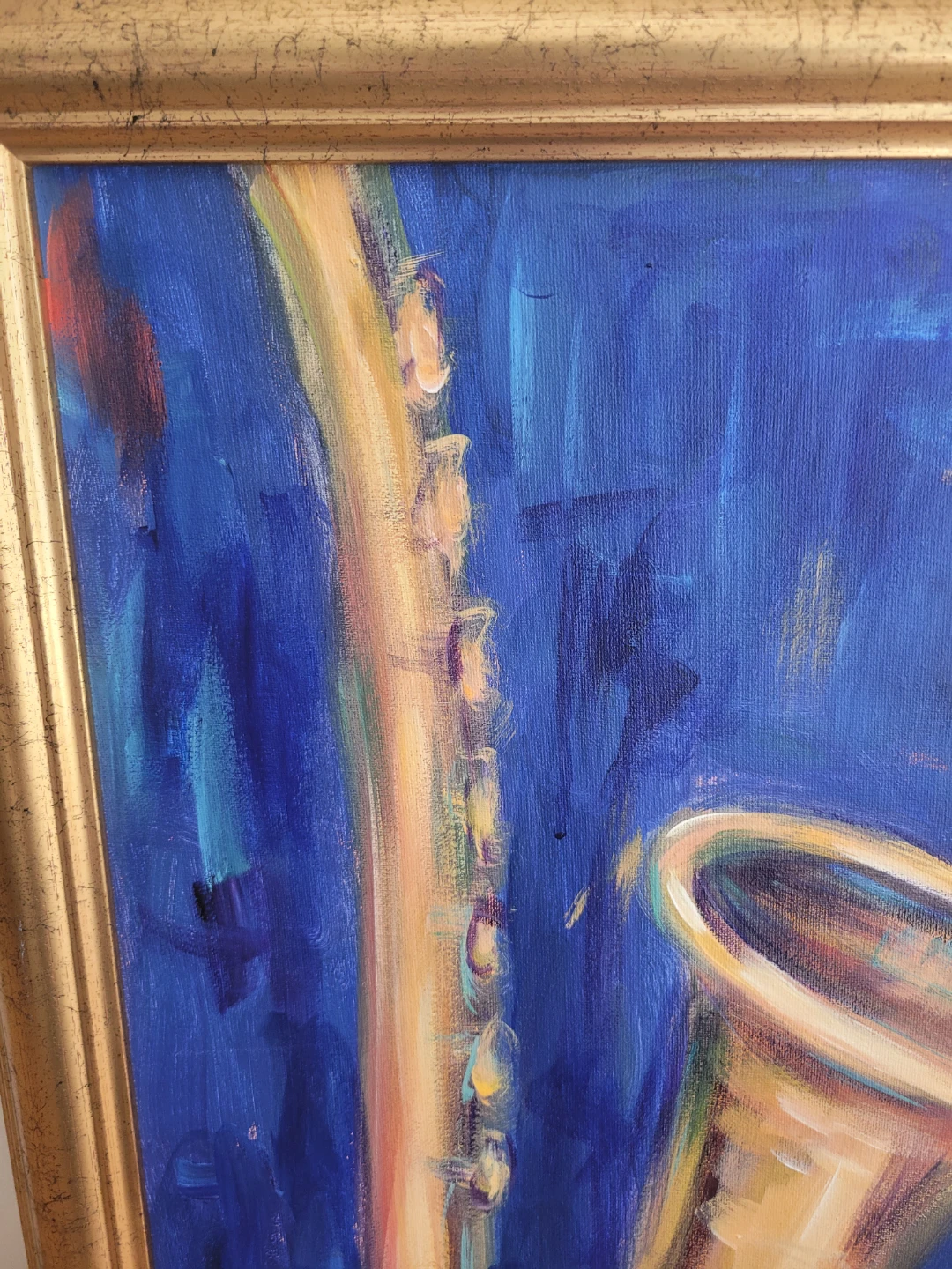 Sonia von Walter Saxophone Acrylic Painting - photo 2