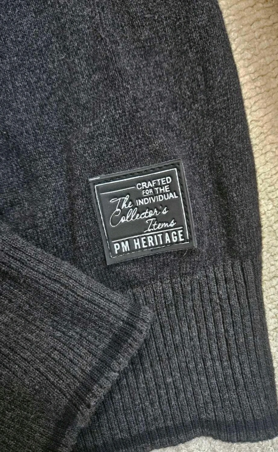 Brand New Men's Dark Grey Sweater - photo 4