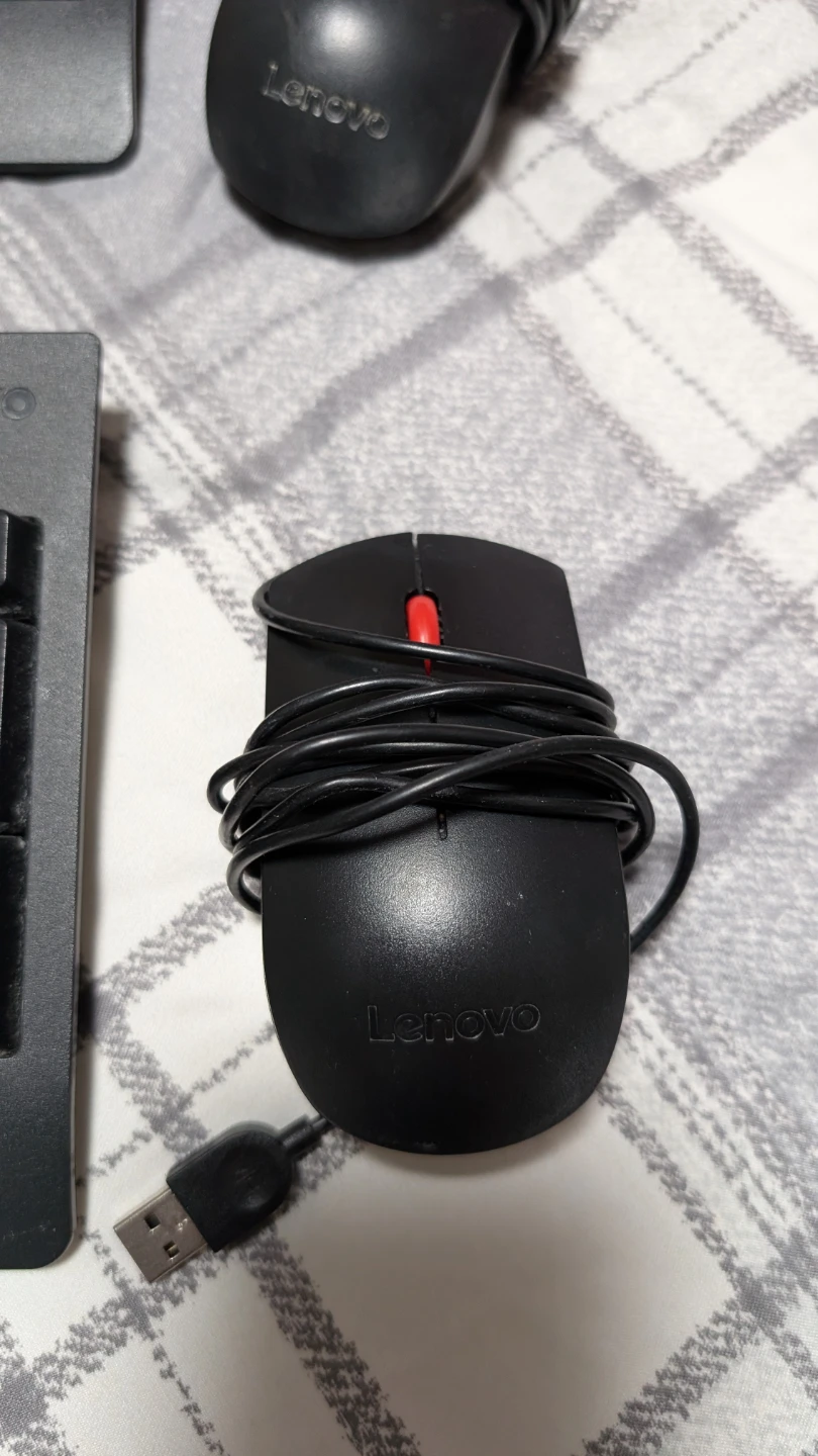5 Lenovo Wired Keyboards and Mice Sets - photo 3