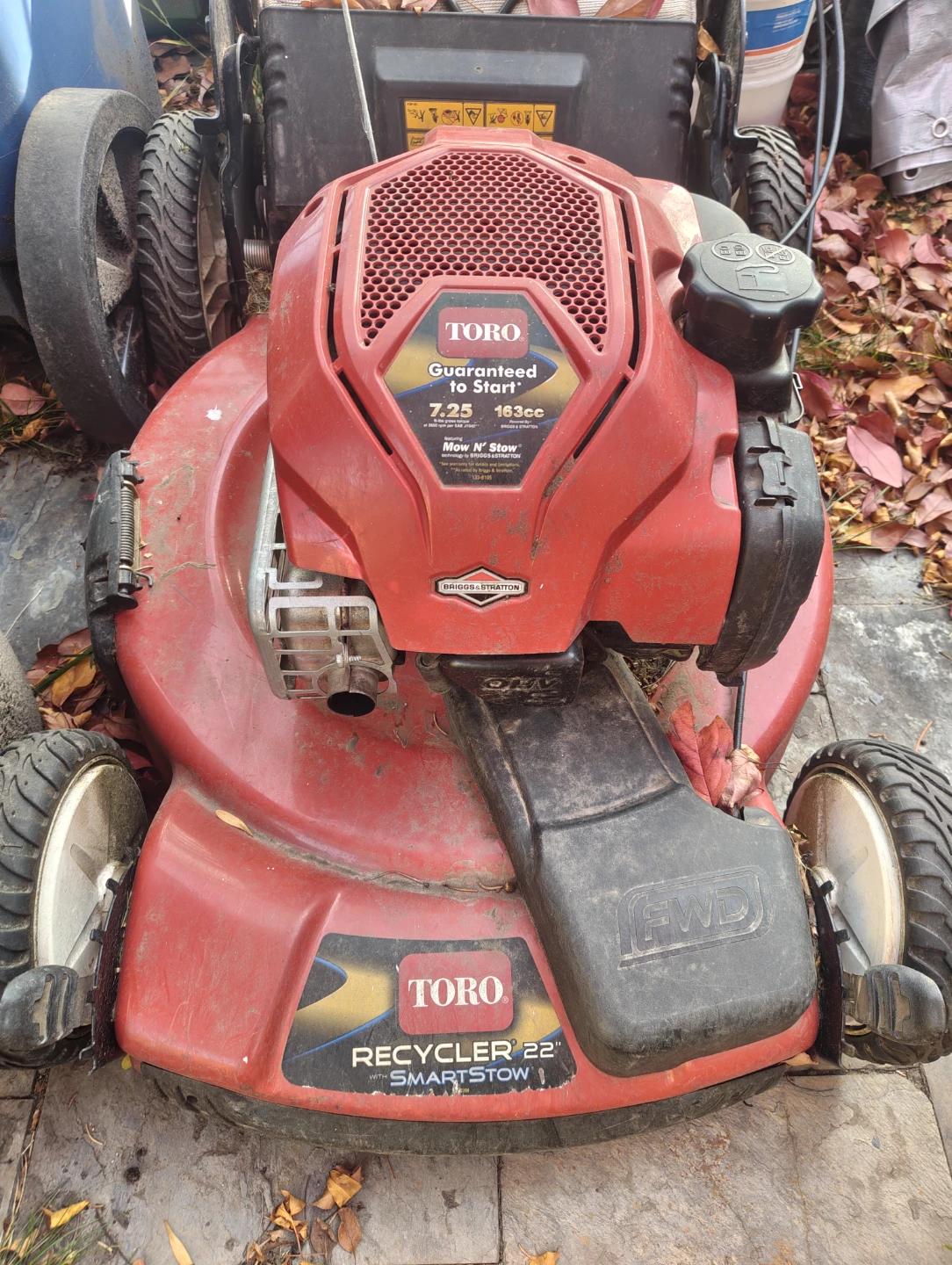 Toro Recycler 22-inch SmartStow Lawnmower