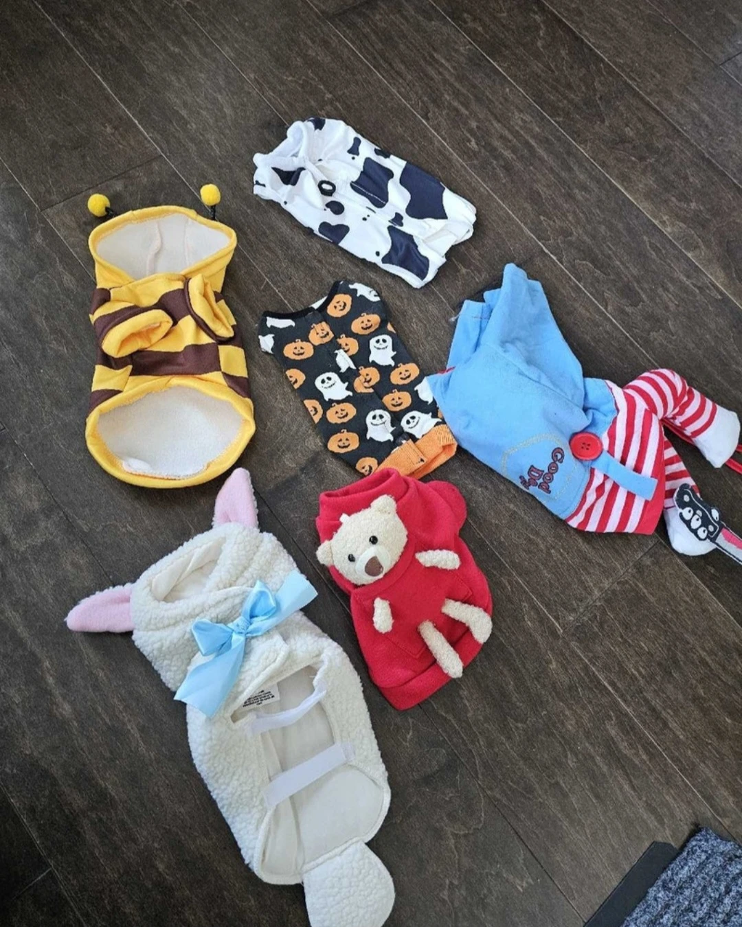 Assorted Pet Halloween Costumes, each $15