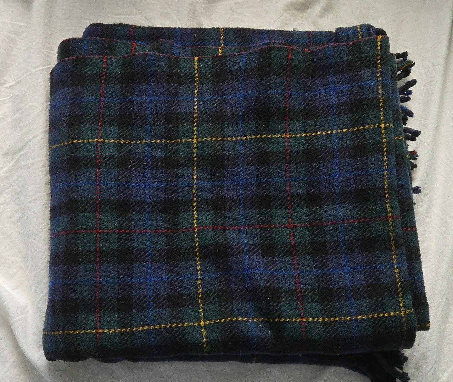 100% Wool, Pendleton throw blanket, tartan - photo 2
