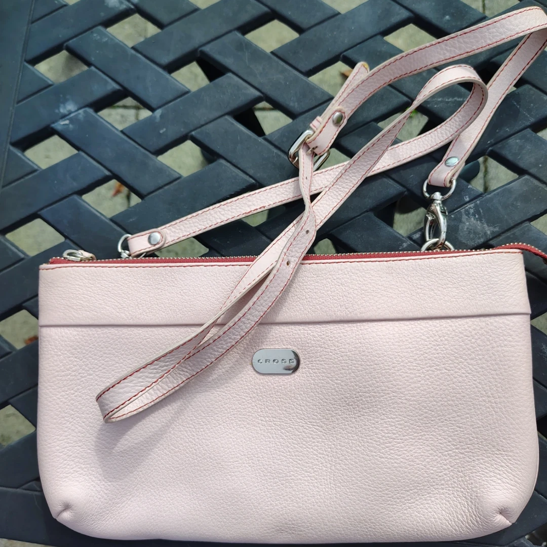 Leather crossbody bag