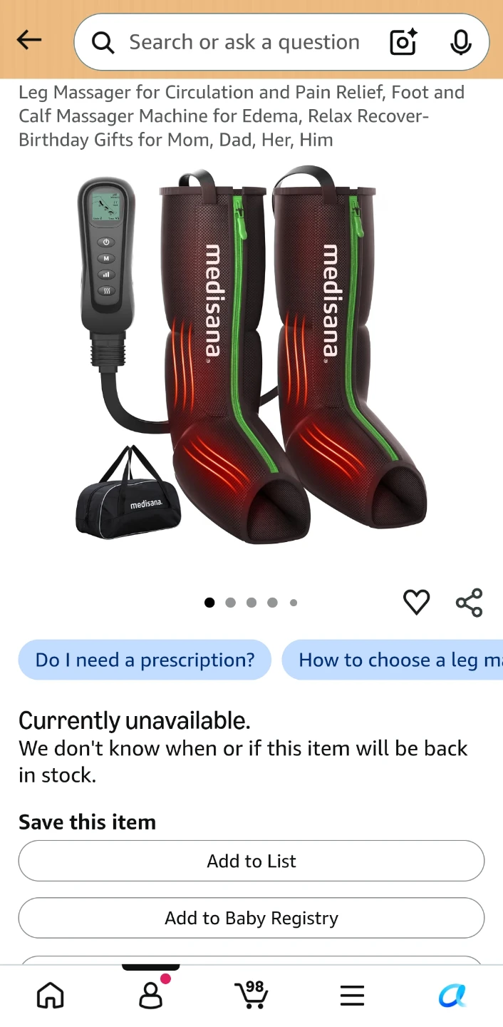Medisana Leg and Calf Massager - photo 2