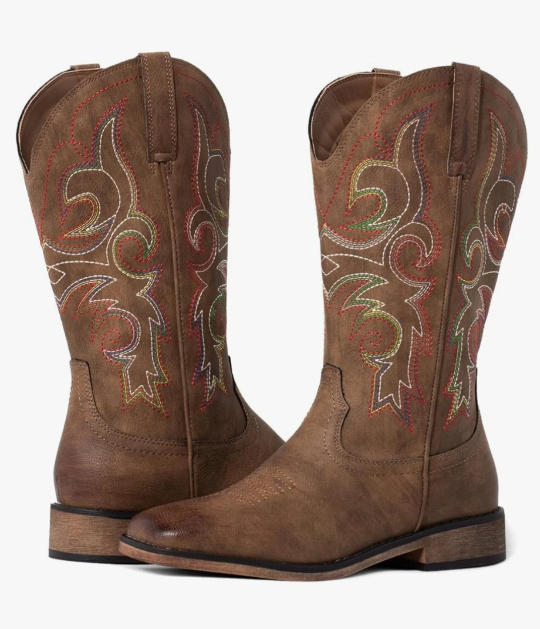 New Brown Western Cowboy Boots Woman's size 9
