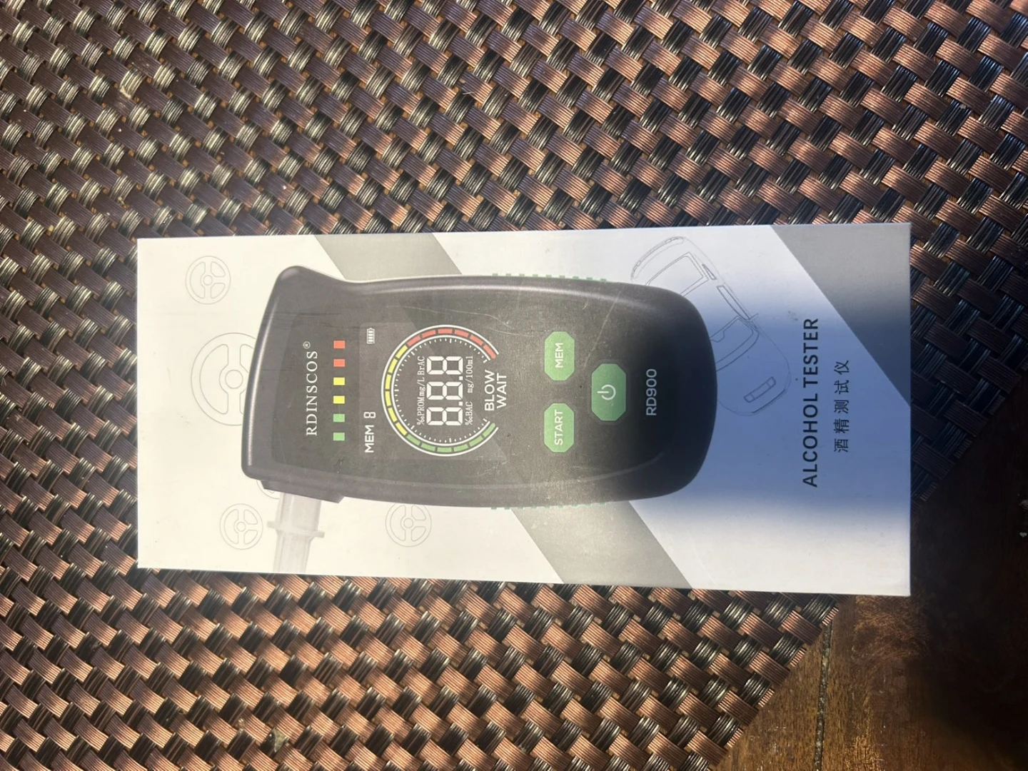 RDINSCOS RD900 Alcohol Tester