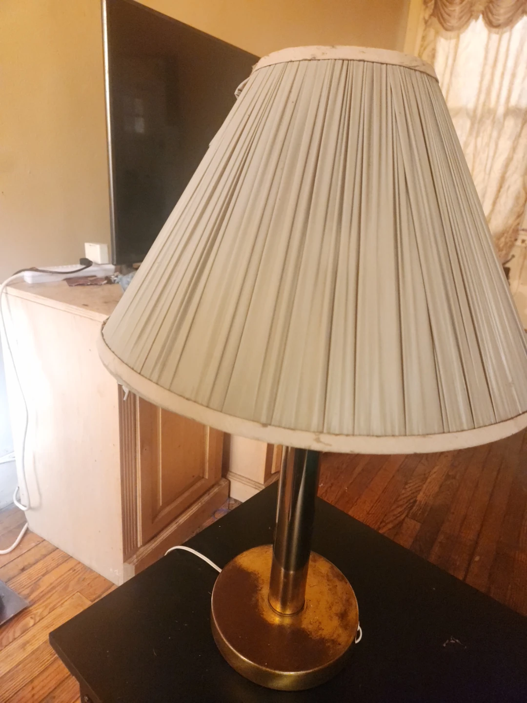 Vintage Brass Table Lamp