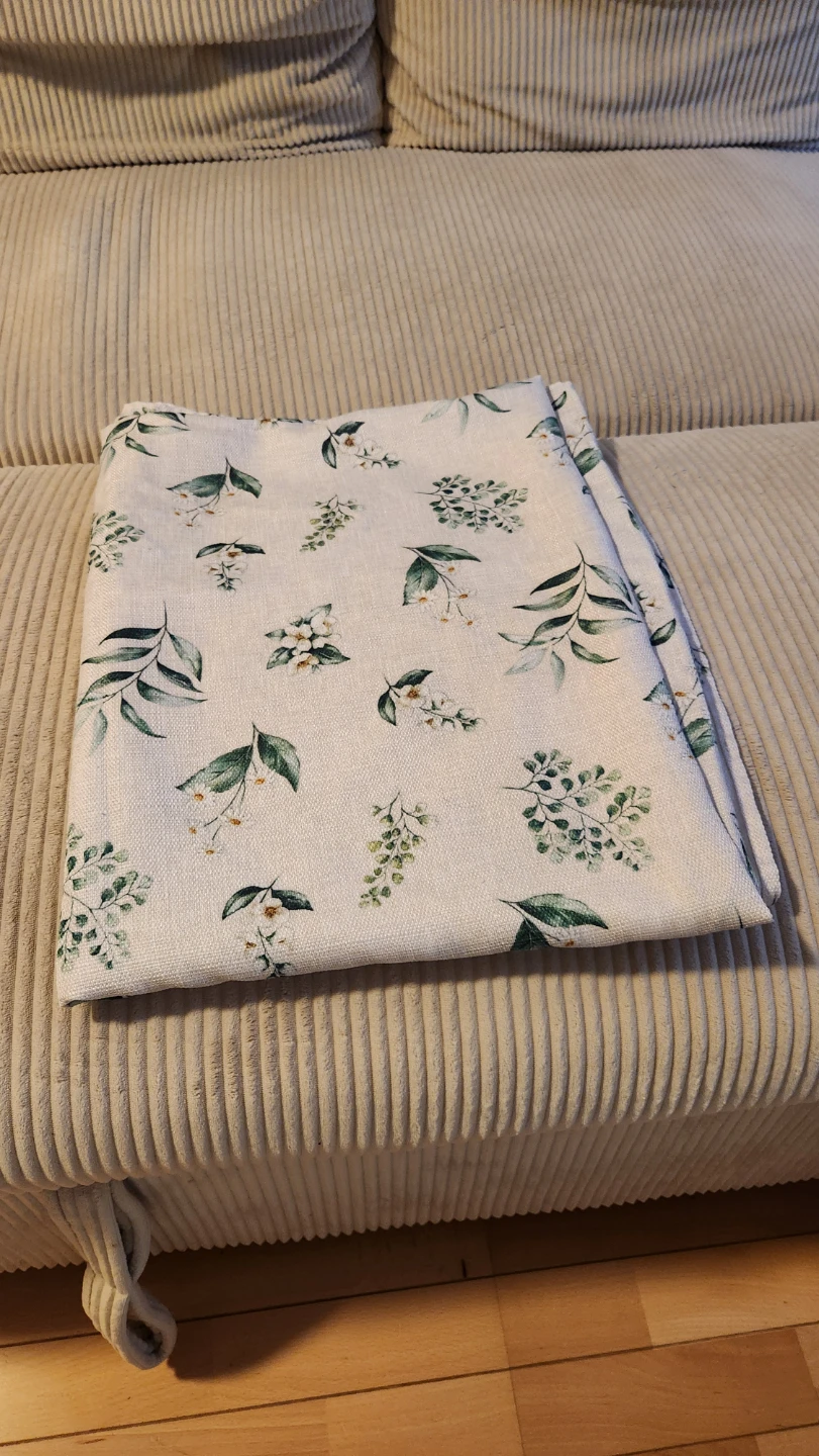 Floral Botanical Print Tablecloth