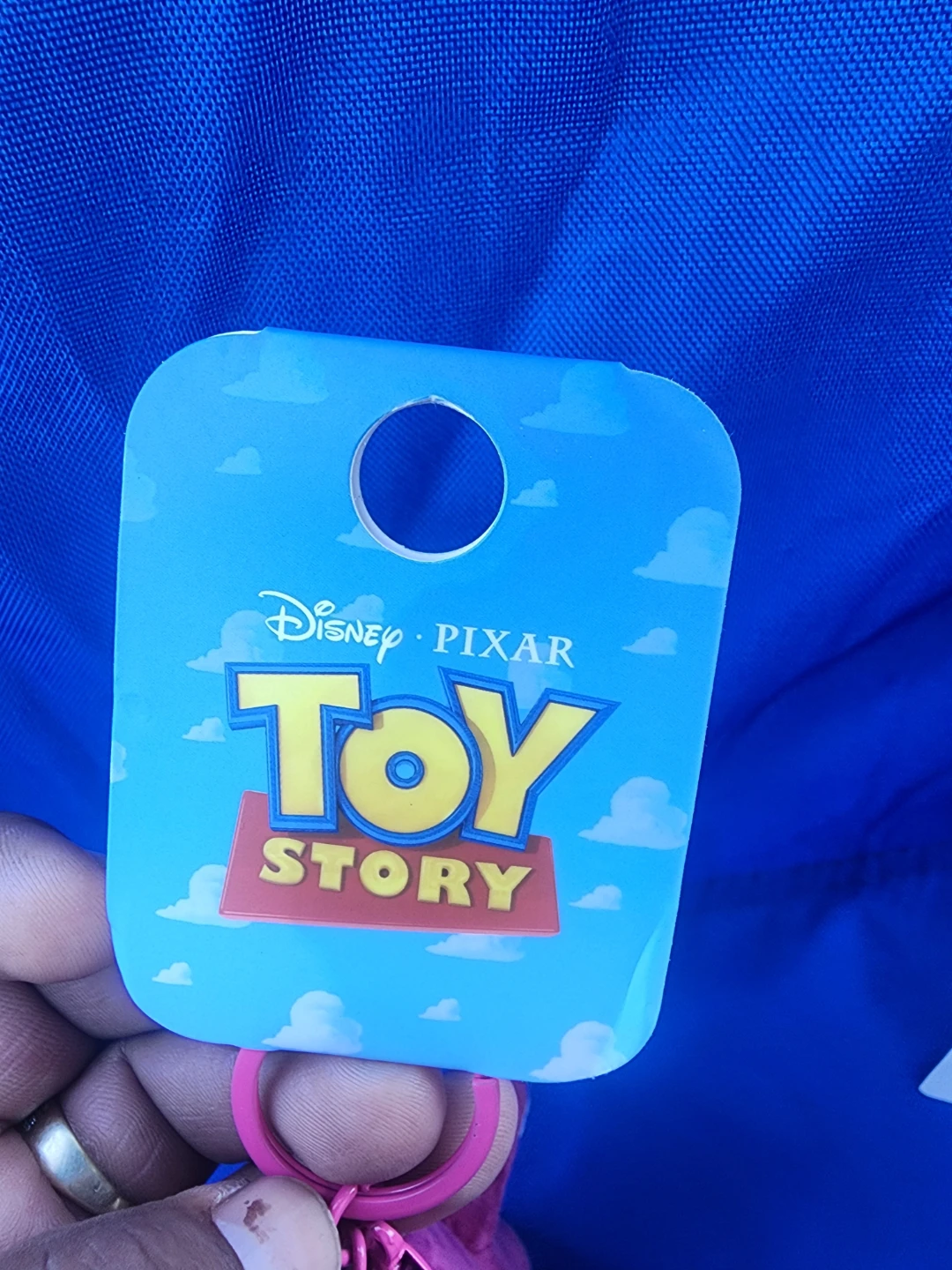 Disney Pixar Toy Story Lotso Plush Keychain - photo 4