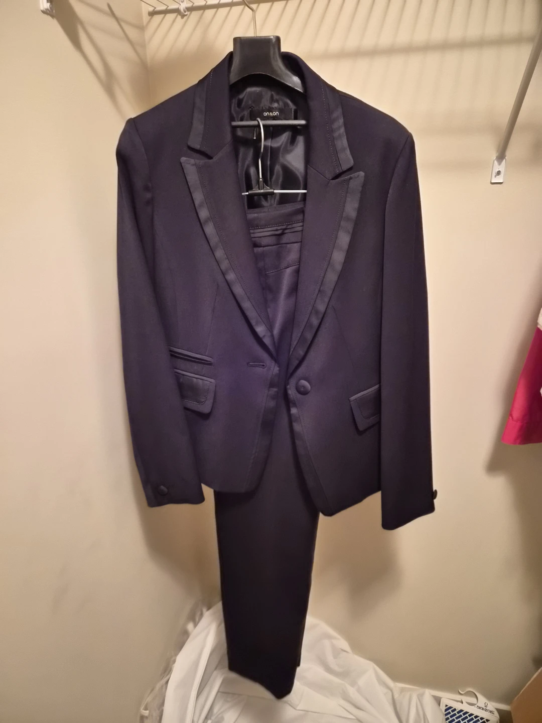 Women's Black Suit Set