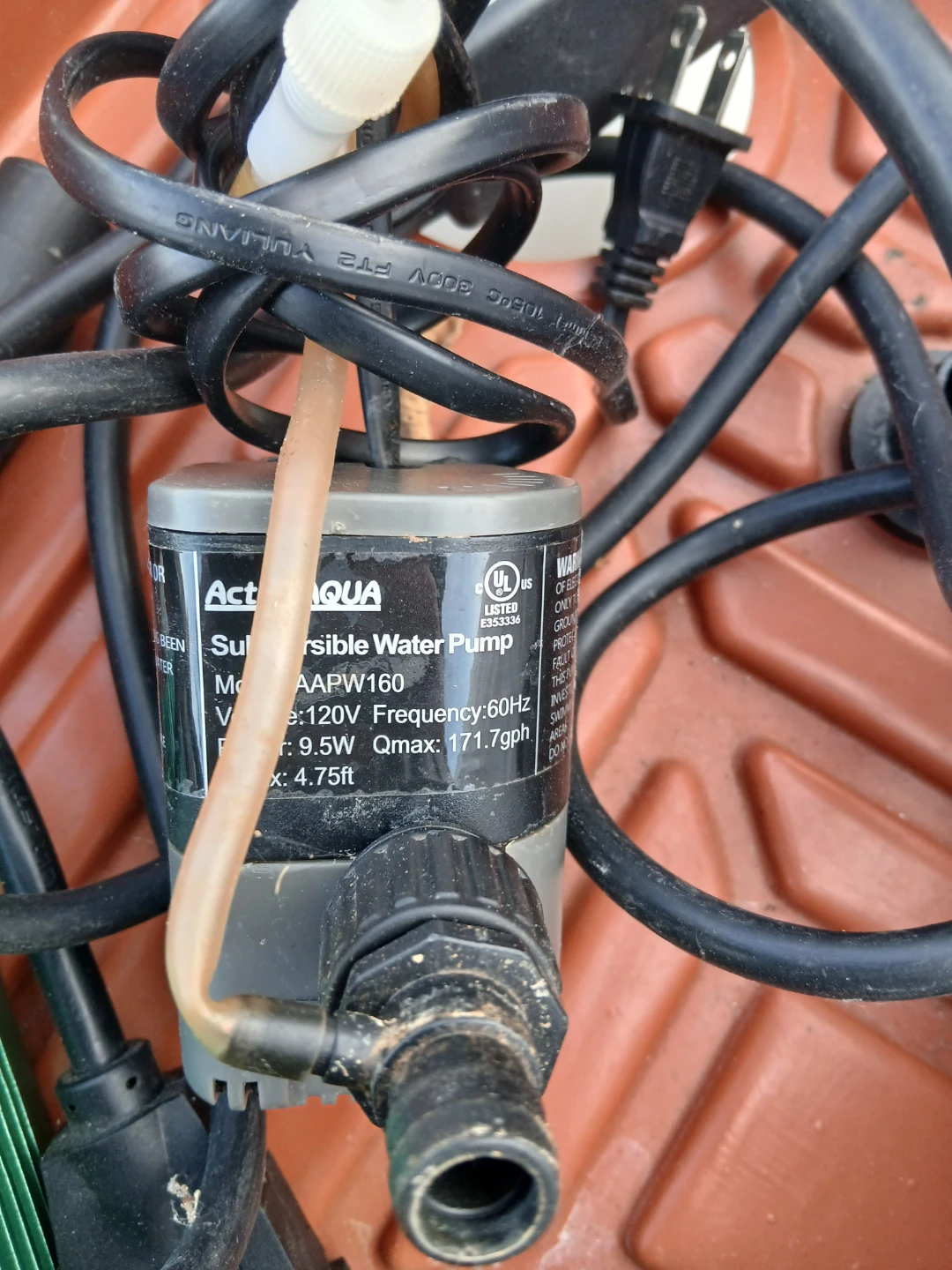 Grow Op Actuaqua Water Pump & Ballast Set - photo 5