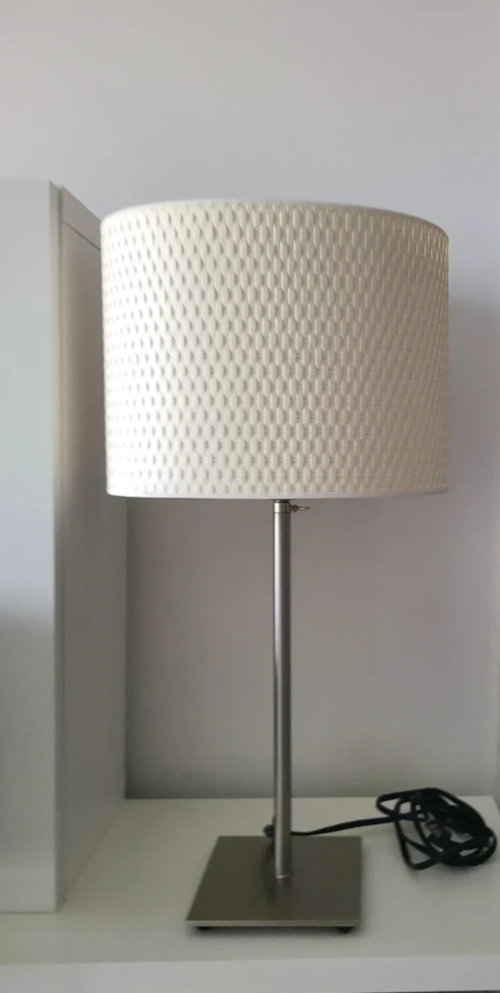 Ikea Table Lamp with Textured Shade - photo 2