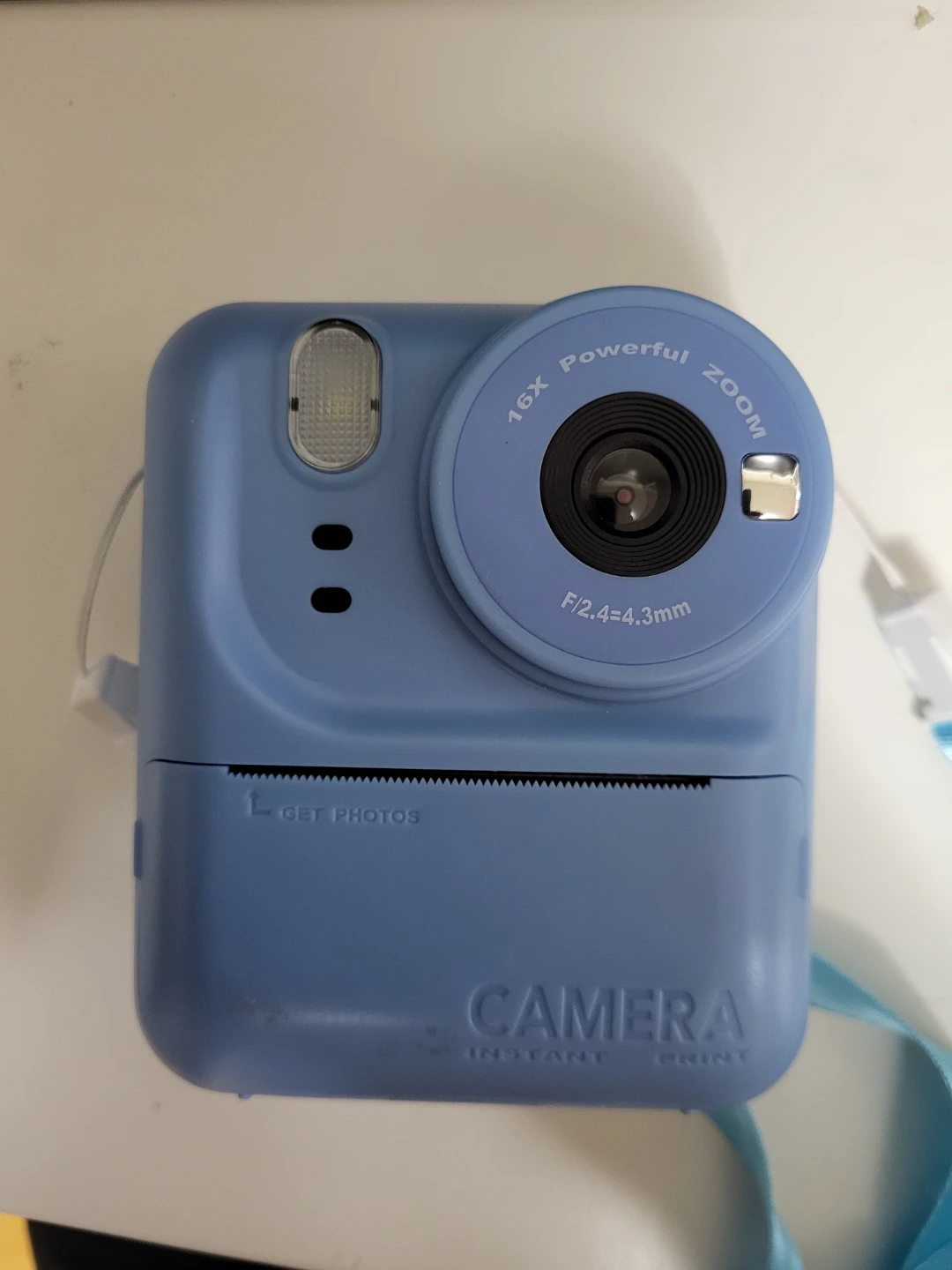 Blue Instant Print Kids Digital Camera - photo 2