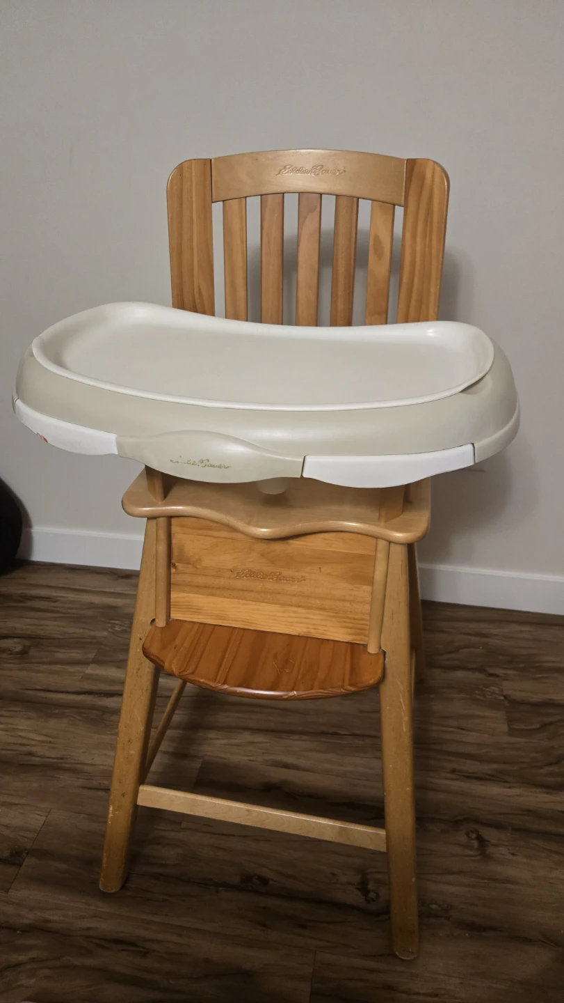 Eddie Bauer Wooden High Chair