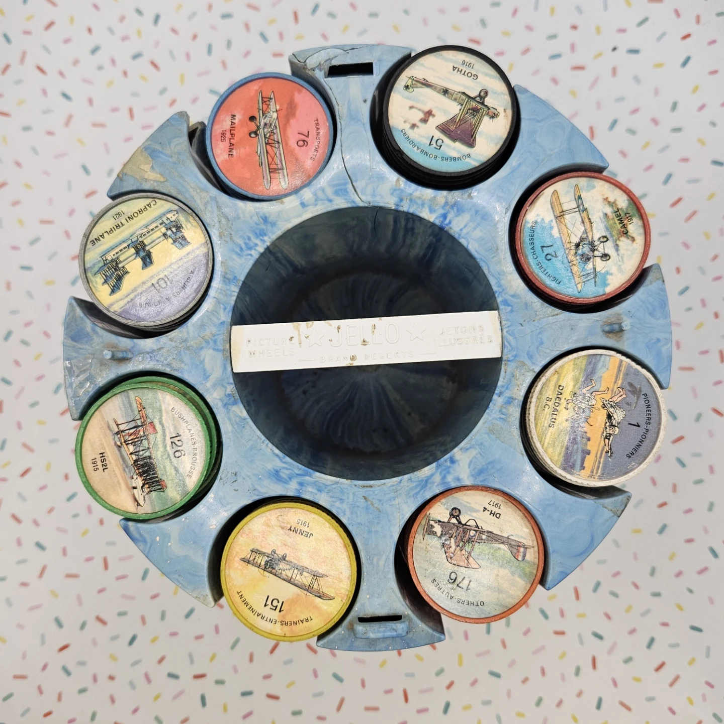Vintage Jell-O Picture Wheels Collection
