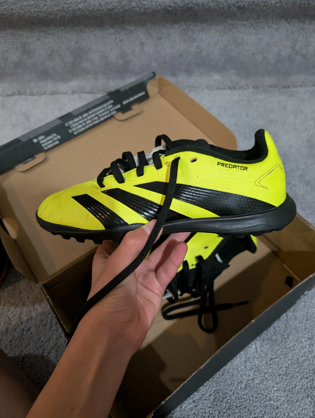 Kids Adidas Predator Soccer Cleats - photo 2