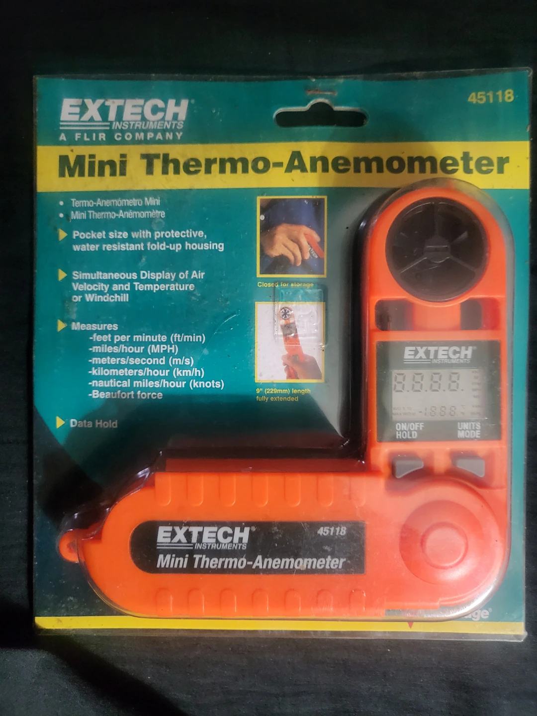 Extech 45118 Mini Thermo-Anemometer