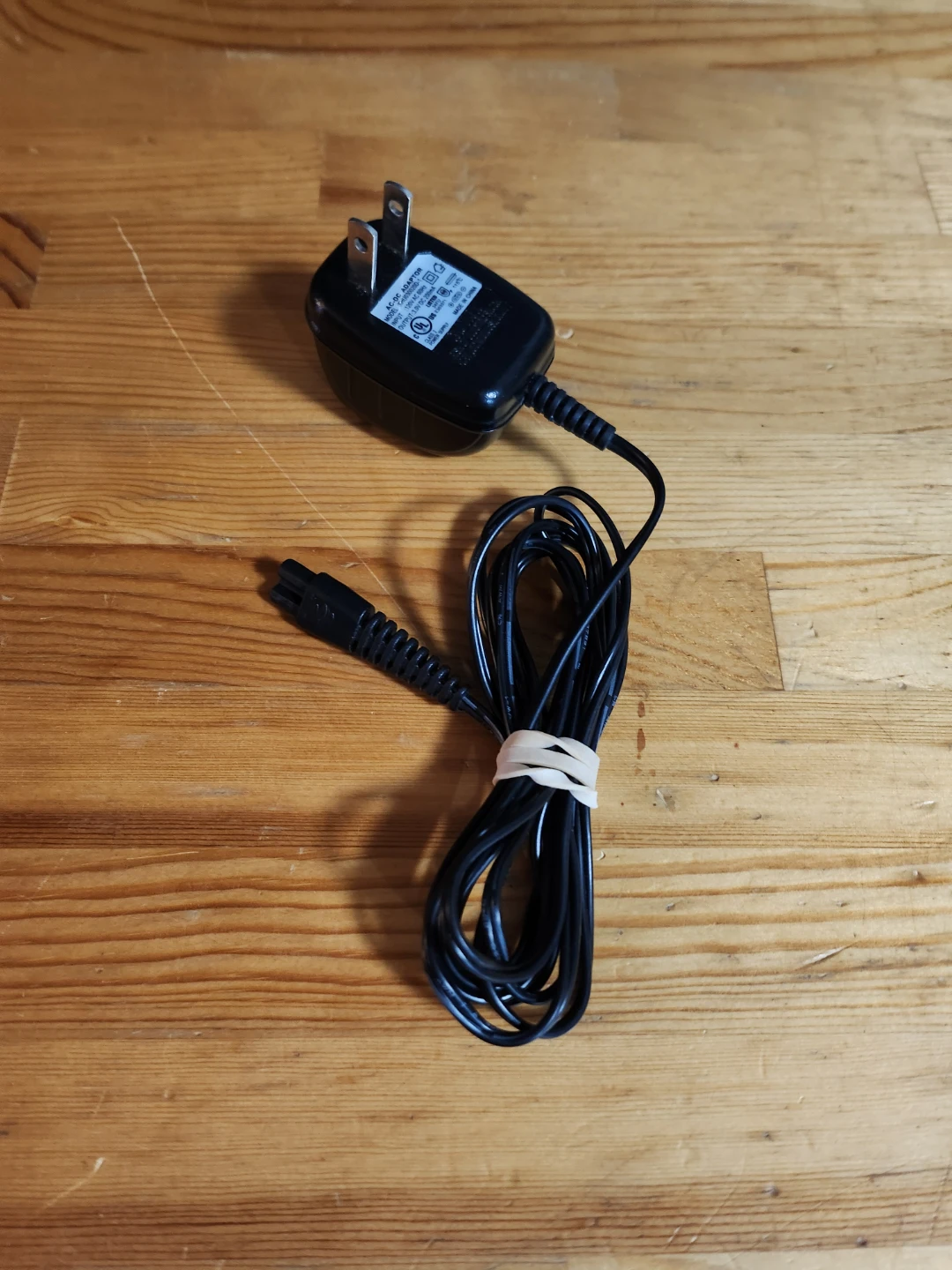 2-Pin Electric Shaver/Hair Clipper Charging Cable 6ft
