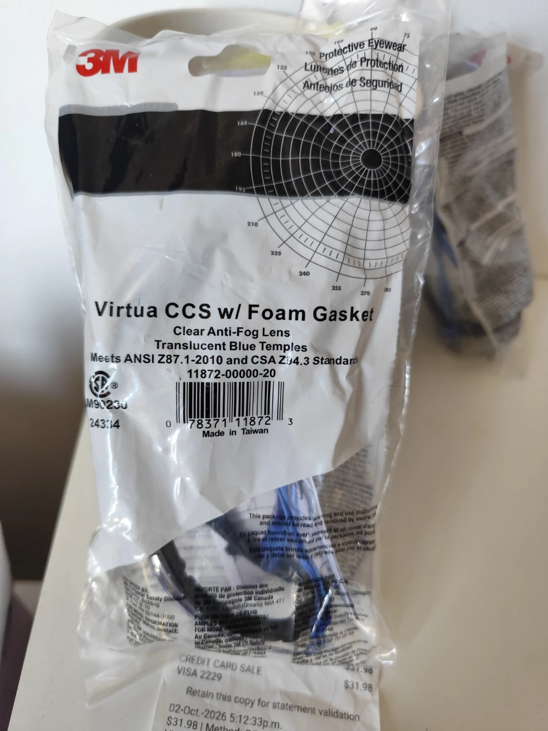 3M Virtua CCS Protective Eyewear
