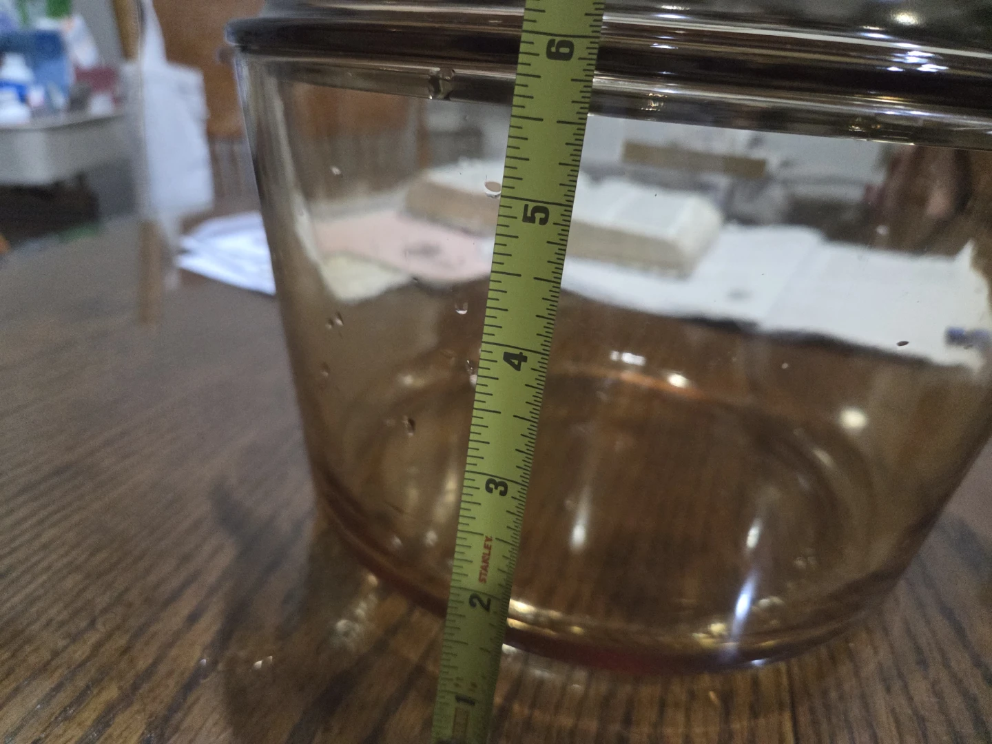 Luminarc Amber Glass Casserole Pot with Lid (France) - photo 2
