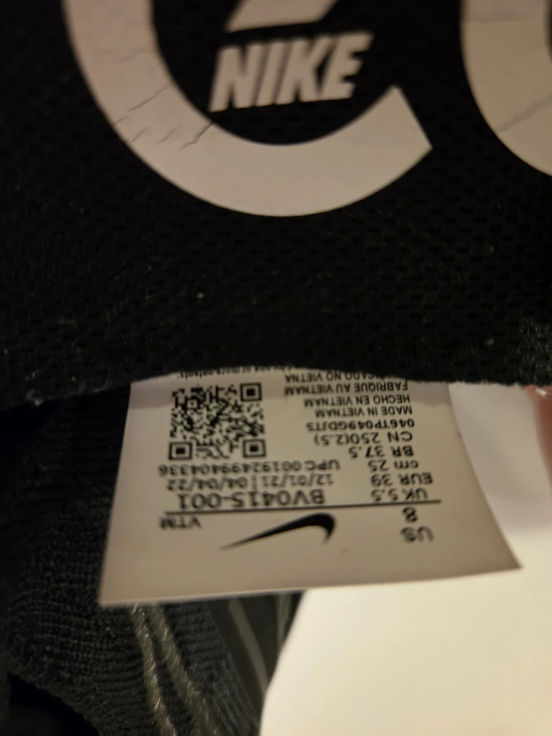 Nike Phantom React Flyknit Shoes Black Size 8 - photo 5