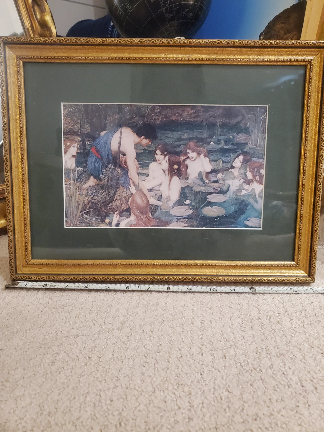 Two Framed Classical Art Prints - photo 4