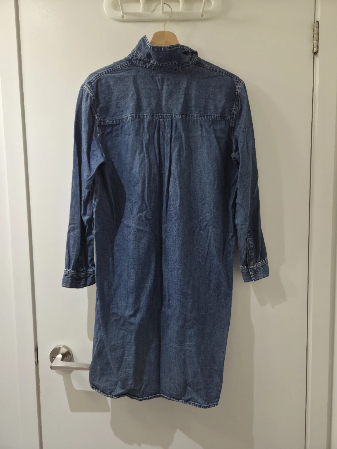 Gap 1969 Denim Shirt Dress (Size S) - photo 2