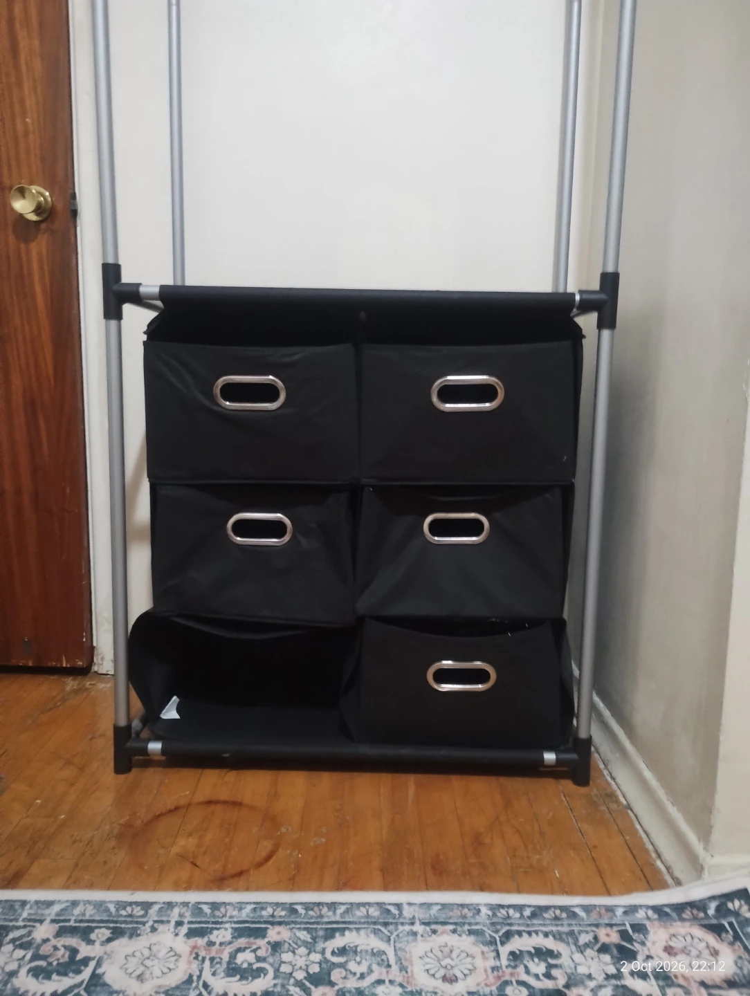 Standing Clothes Rack with 5 Fabric Storage Drawers - photo 3
