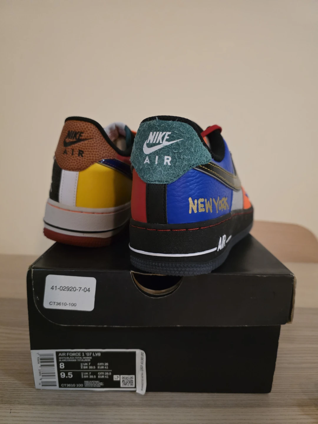 Nike Air Force 1 '07 LV8 New York Sneakers - photo 2