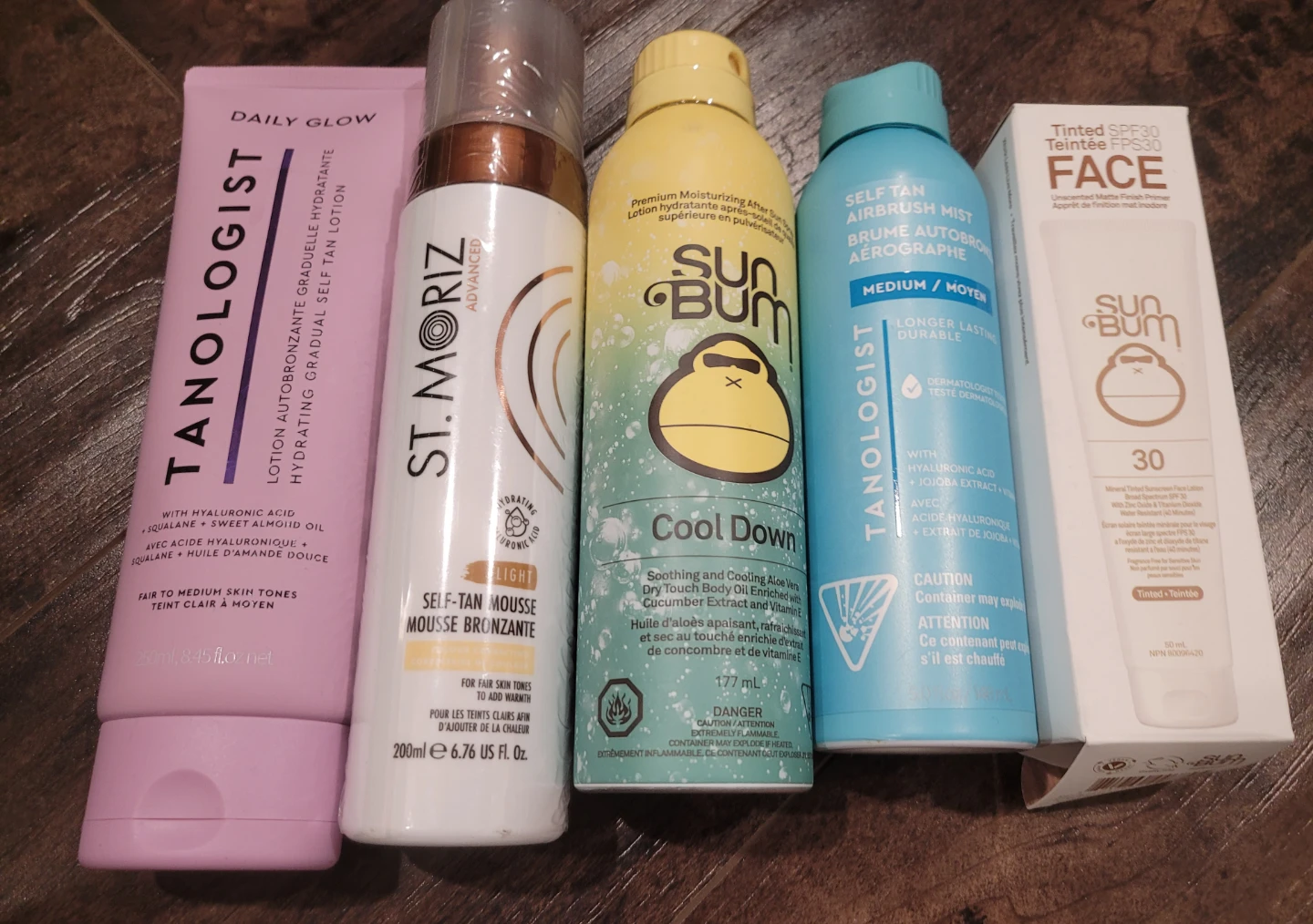 5 for $9 Sunless Tanning and Sun Care Product Lot