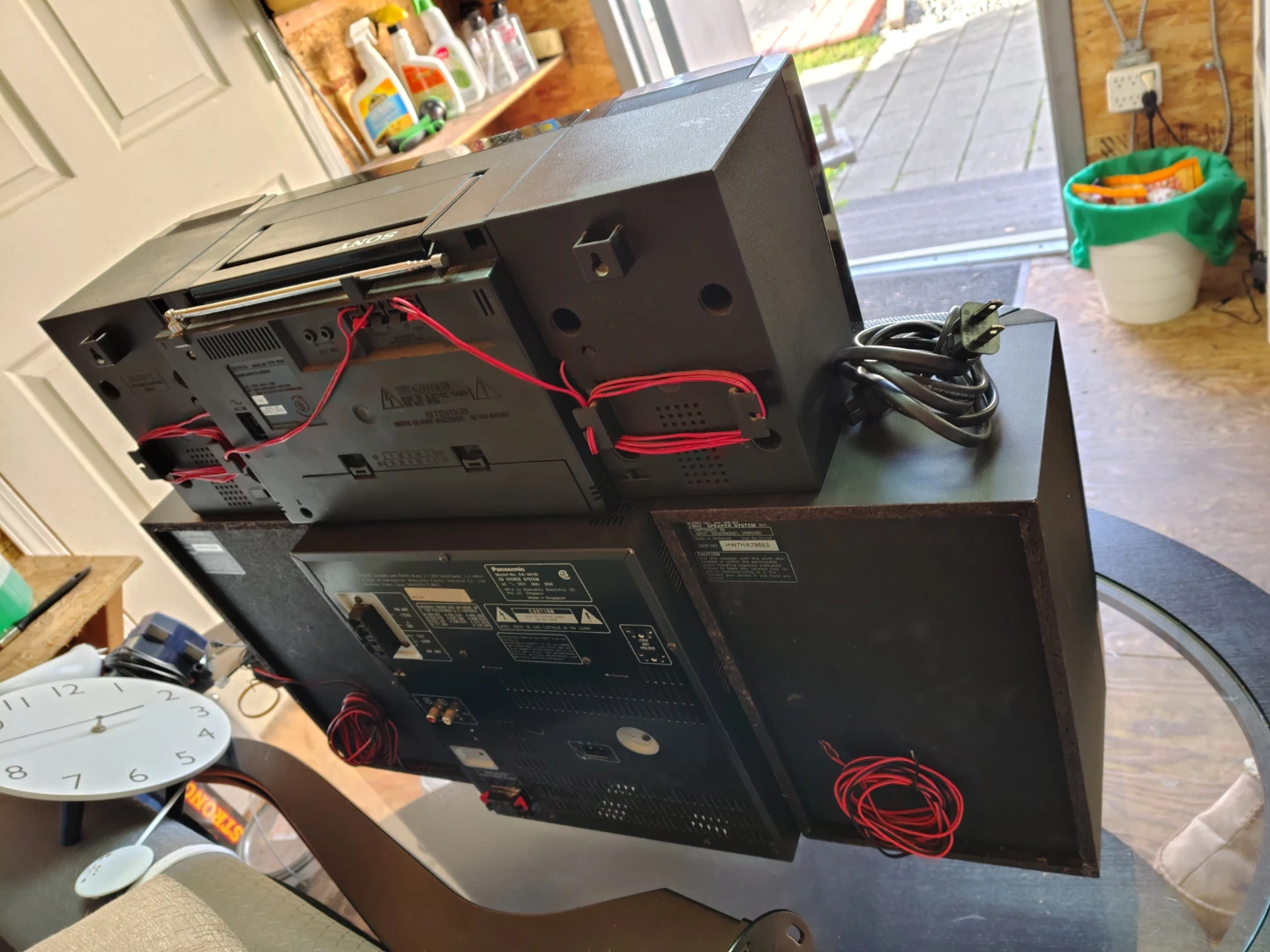 Sony Boombox and Panasonic Stereo System Bundle - photo 2
