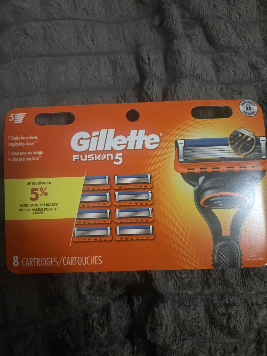 Gillette Fusion5 and ProGlide Razor Cartridges