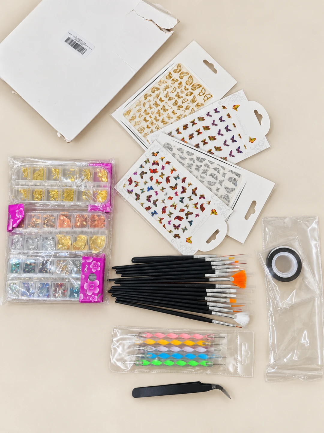 Nail Art Kit – Complete Set 💅✨