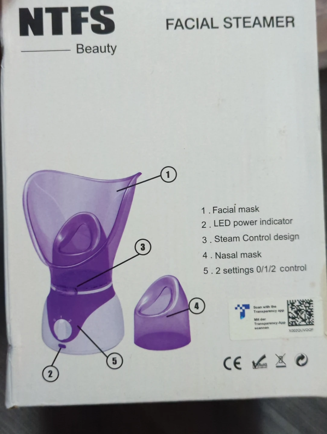 NTFS Beauty Facial Steamer - photo 3