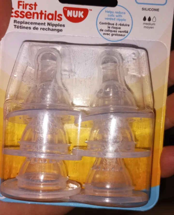 NUK First Essentials Replacement Nipples - photo 4