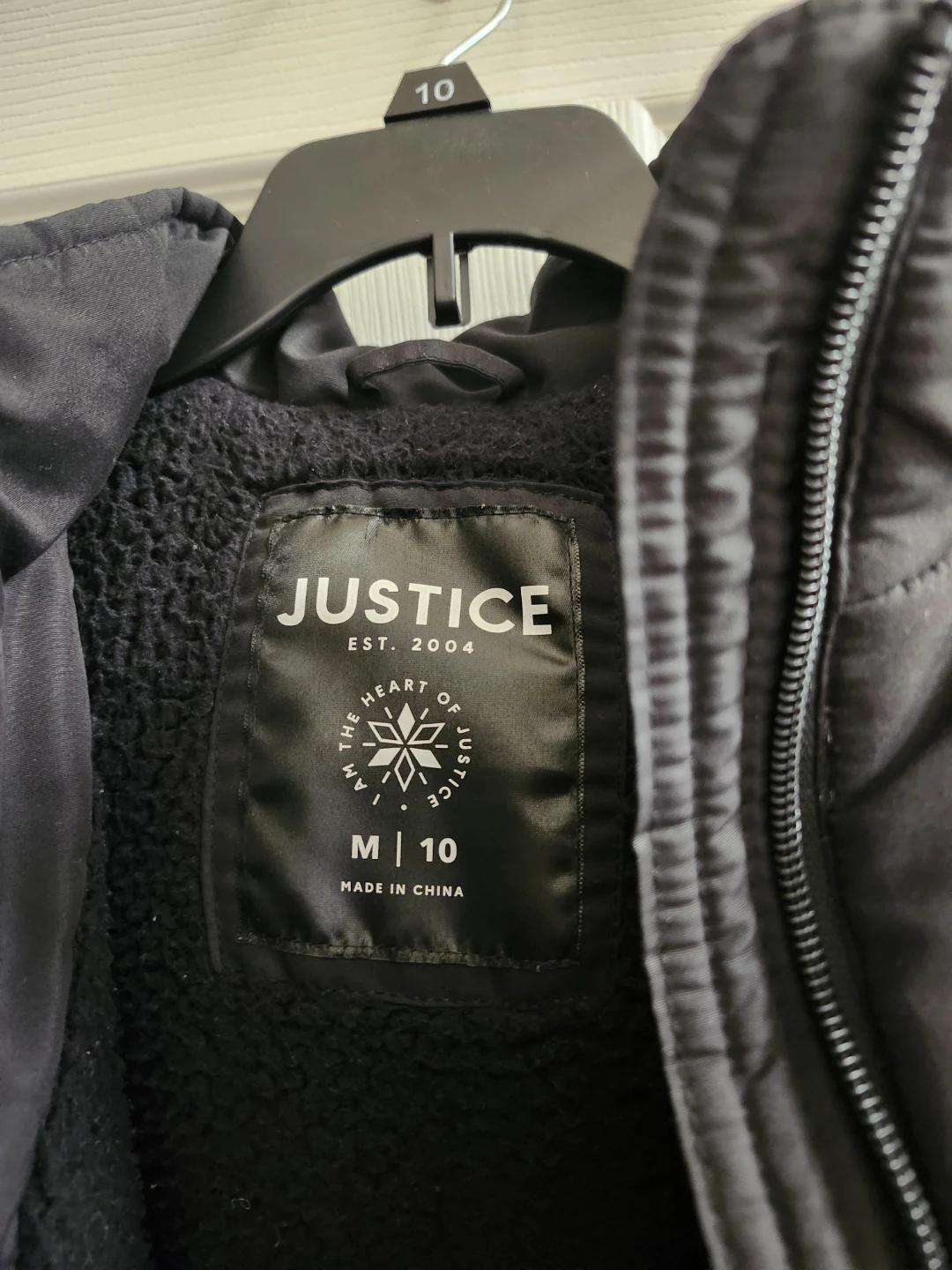 Kid Girl Justice Winter Coat - Size 10 - photo 5