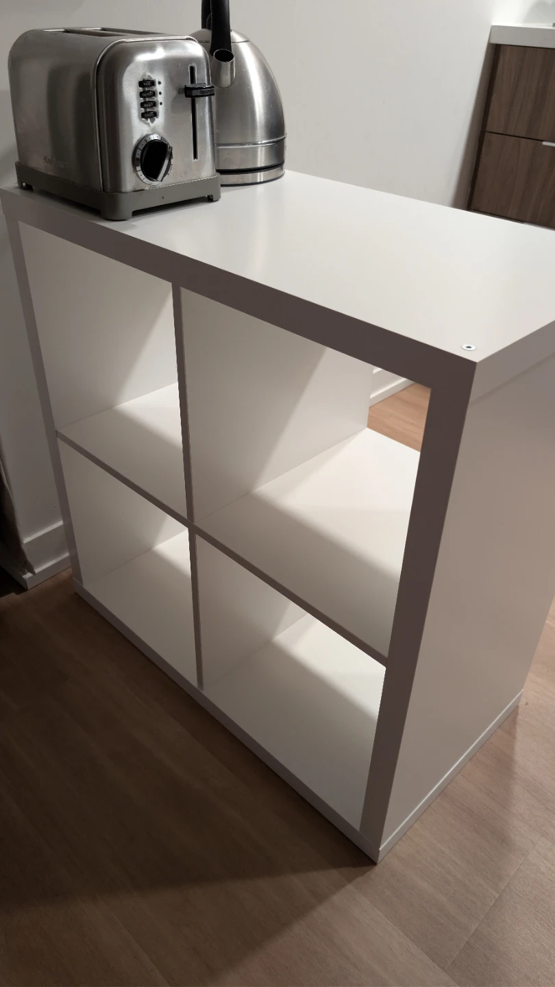IKEA KALLAX Shelf Unit (2x2 / 4-Cube) – White - photo 4