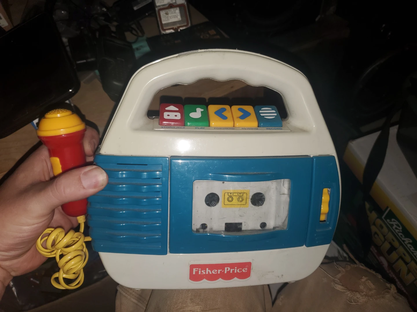 Vintage Fisher-Price Kids Cassette Player
