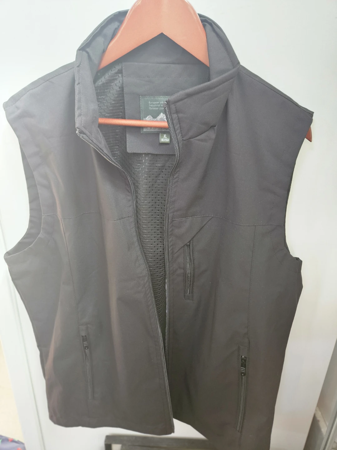 Outdoor Sports Vest - Black - Size XL