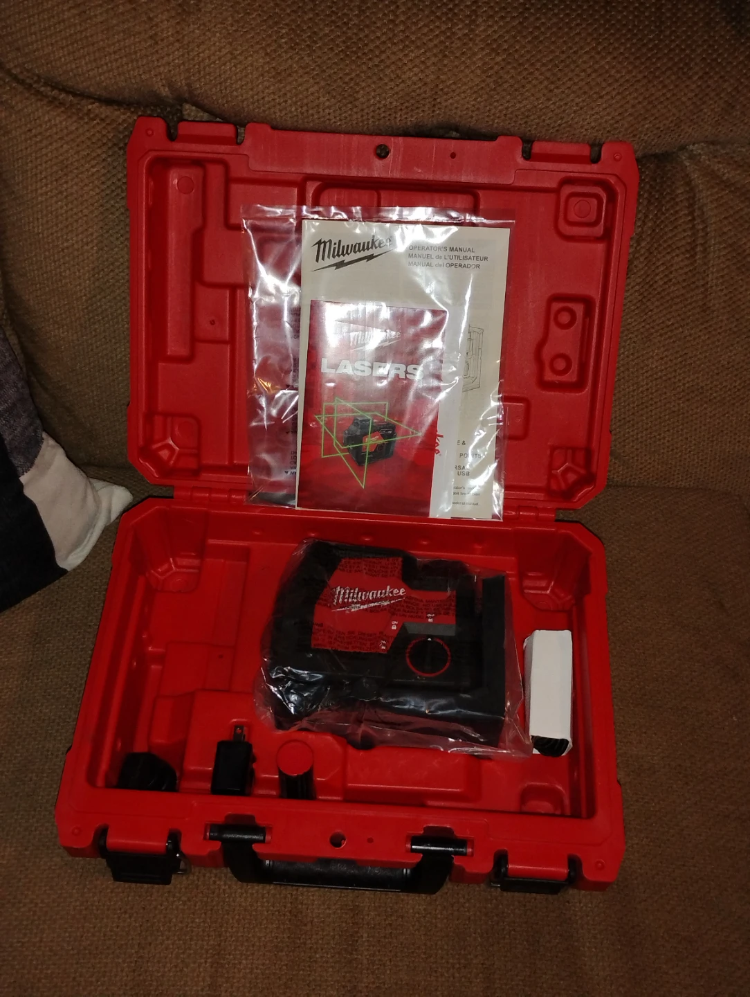 Milwaukee 3522-21 USB Rechargeable Green Laser