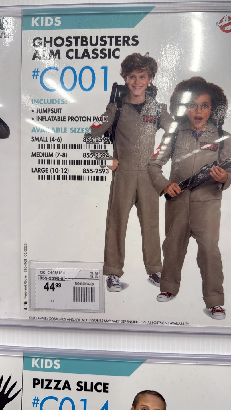 Ghostbusters Spengler Costume - Size L (10-12) - photo 5