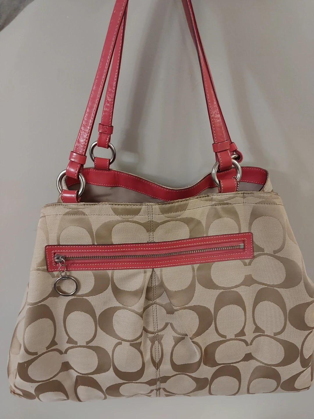 Coach Signature Canvas Tote Bag