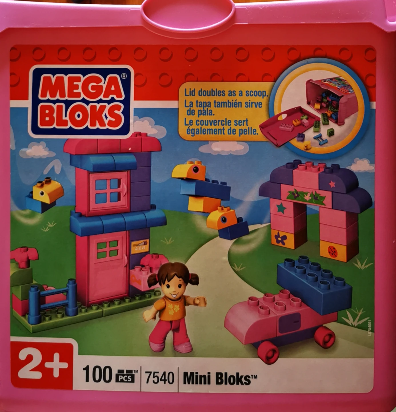Mega Bloks 7540 Mini Bloks 100 Piece Set