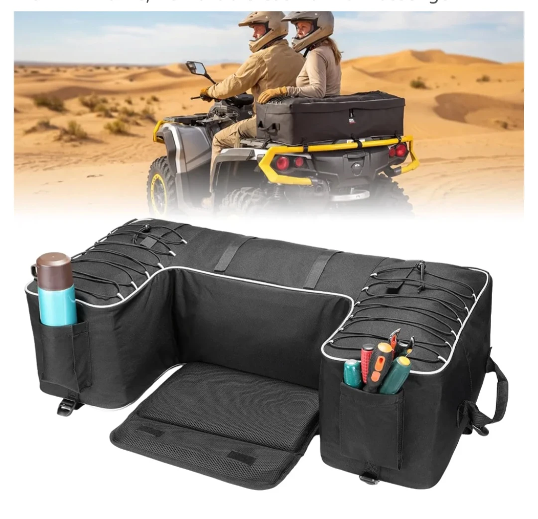Kemimoto 55L ATV Rear Storage Bag