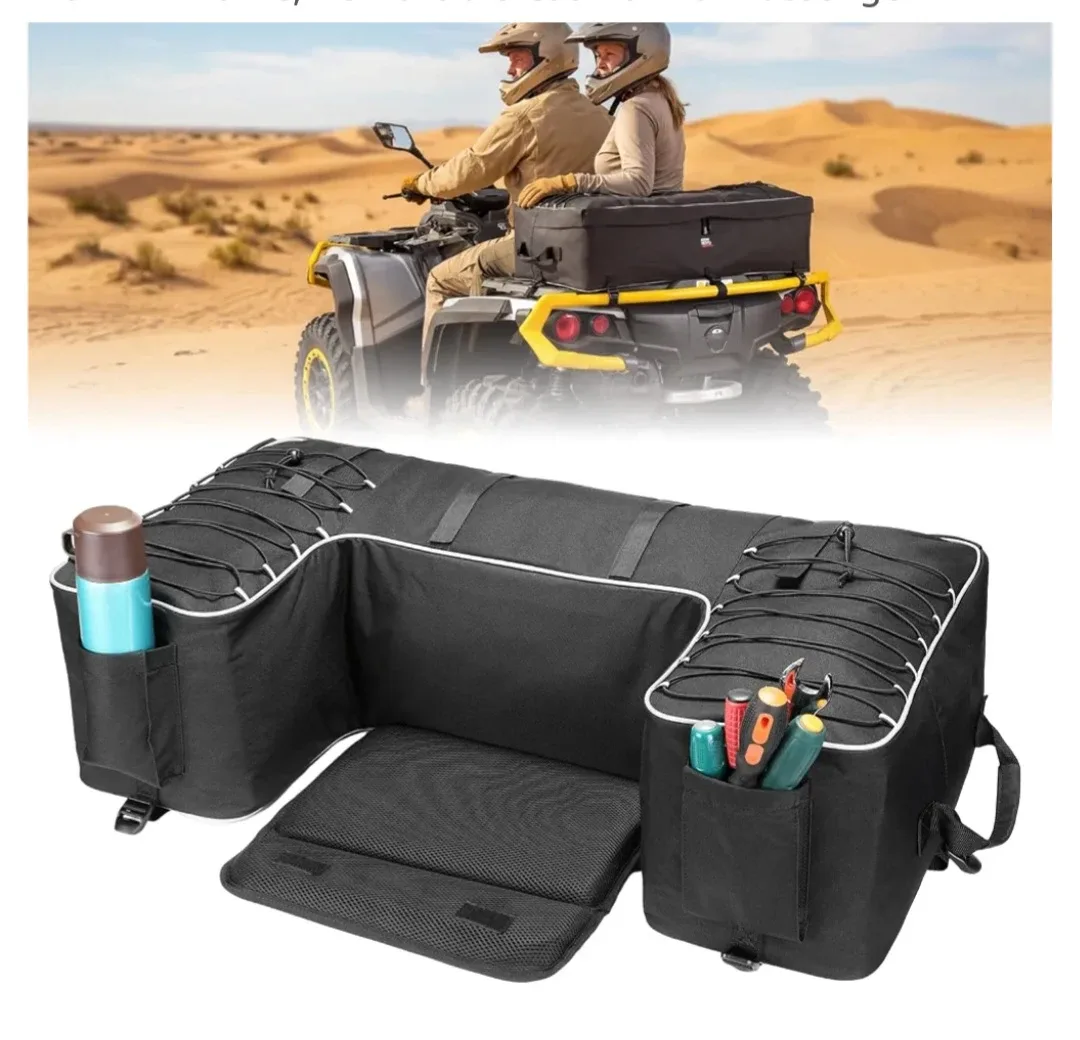 Kemimoto 55L ATV Rear Storage Bag