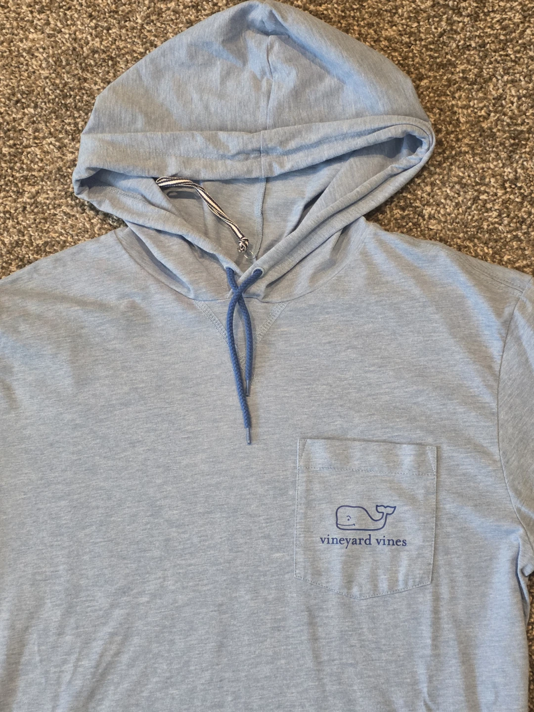 Vineyard Vines Light Blue Long Sleeve Hoodie - photo 2