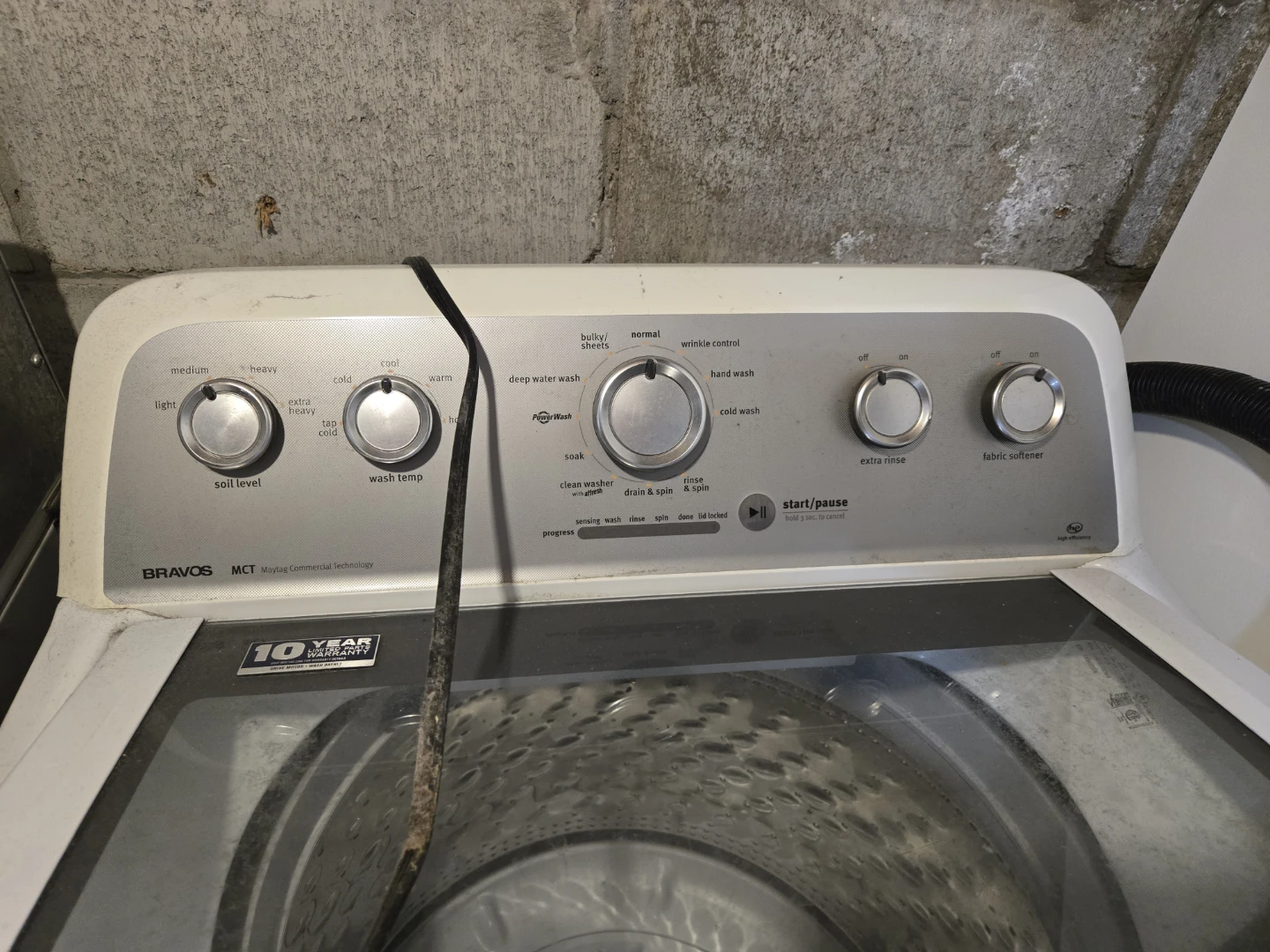 Maytag Bravos Washer and Kenmore Dryer Set
